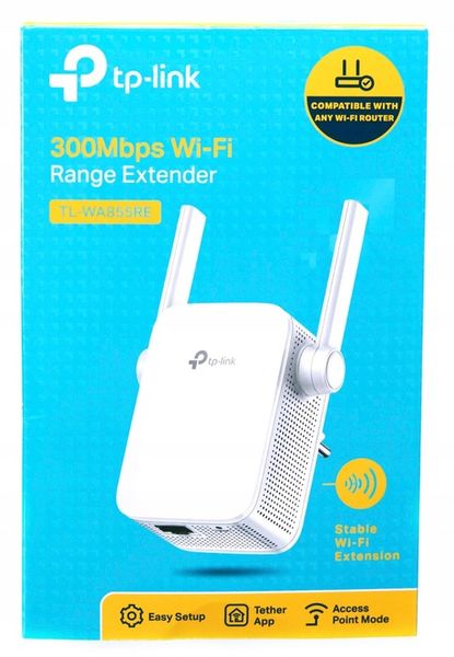 TP-Link TL-WA855RE WZMACNIACZ Wi-Fi REPEATER DBGK zdjęcie 16