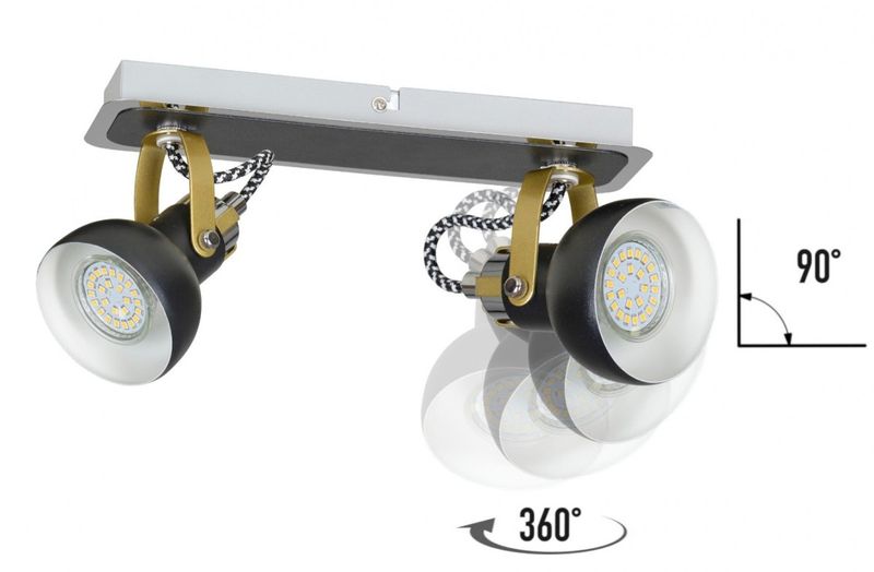 Spot 2xGU10 PIXI 1402 zdjęcie 4