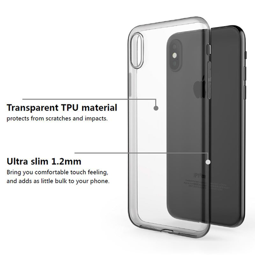 Etui do iPhone X (przezroczysty) na Arena.pl