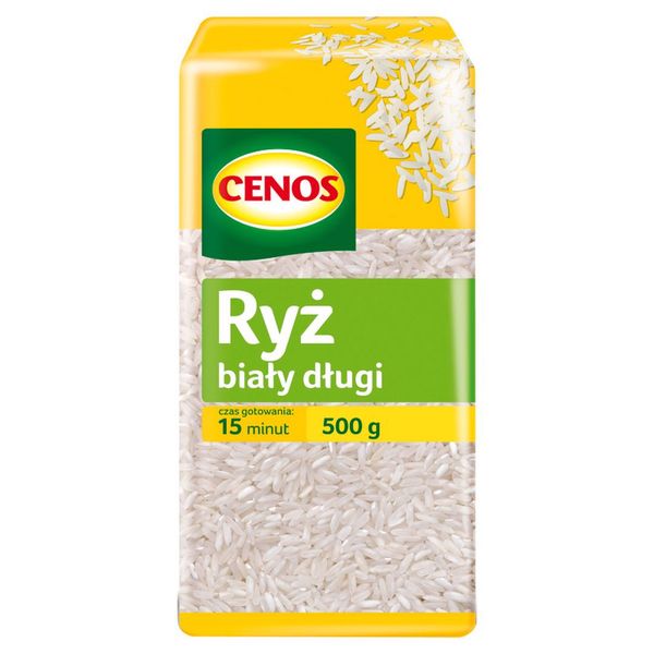 Cenos Ryż biały długi 500 g zdjęcie 1