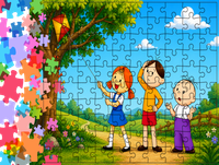 Puzzle tradycyjne - Bolek i Lolek