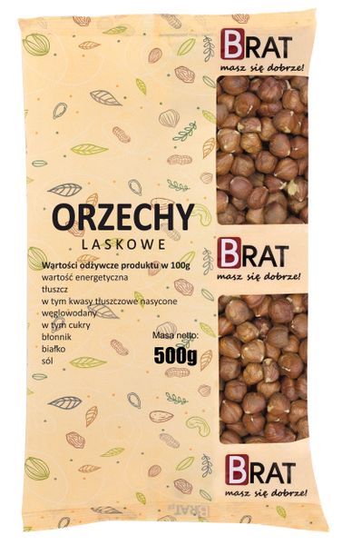 Orzechy laskowe 500g zdjęcie 1