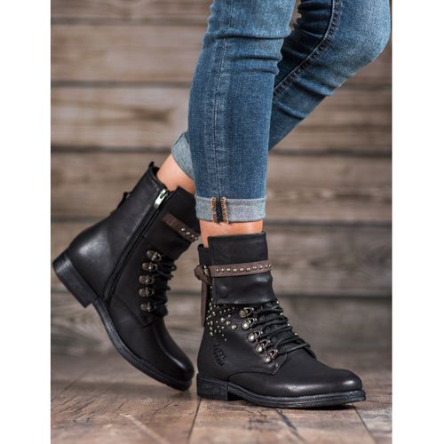 Modne Sznurowane Botki r.36 na Arena.pl