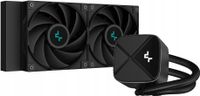 Chłodzenie wodne do procesora CPU DeepCool LE520S Zero Dark 2 x 120 mm