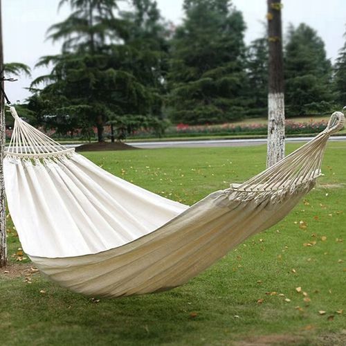 HAMAK OGRODOWY XXL BRAZYLIJSKI dwuosobowy WZMOCNIONY DRĄŻEK 260 x 155 cm na Arena.pl