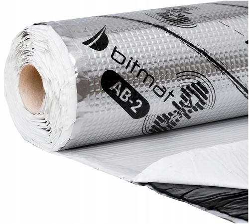 MATA WYGŁUSZAJĄCA BUTYLOWA BITUMICZNA 100x50 cm z klejem redukcja wibracji na Arena.pl