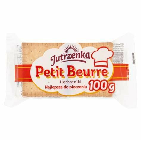 JUTRZENKA Petit Beurre 100g Herbatiki zdjęcie 1