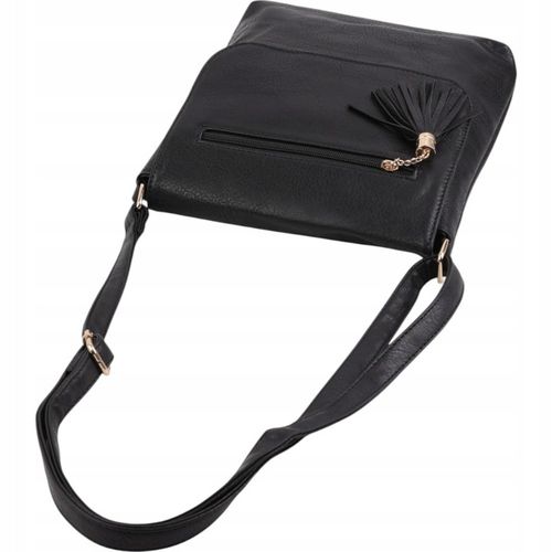 Listonoszka torebka damska na ramię pojemne torebki miejskie klasyczne na Arena.pl