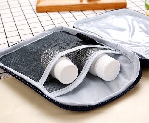 Apteczka Organizer na leki mini saszetka medyczna  E4_A_Niebieski na Arena.pl