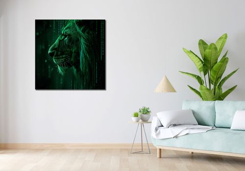 Obraz 90x90cm Kod Siły na Arena.pl