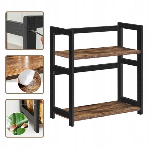 Regał STOJAK półka do kuchni 2 POZIOMY na przyprawy 42x18x43 blat na Arena.pl