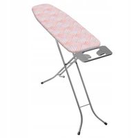 KADAX Deska Do Prasowania Z Uchwytem Na Żelazko Duża 110x30cm Różowa