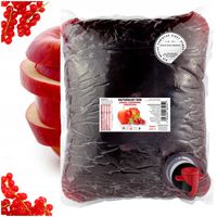 Sok JABŁKO-CZARNA PORZECZKA Tłoczony na Zimno Tłocznia Szymanowice 5l