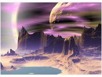 50X70CM SKALNA PLANETA OBRAZ POKOJU DREWNINE