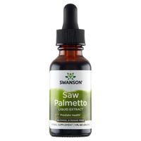 SWANSON Saw Palmetto Liquid Extract 29,6ml palma sabałowa PROSTATA Włosy