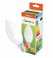 Żarówka LED E14 świecowa 1W 230V WW Spectrum