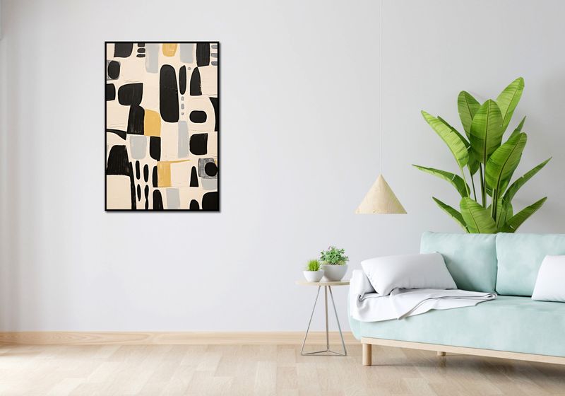 Plakat 67,5x100cm Geometria Cieni zdjęcie 4