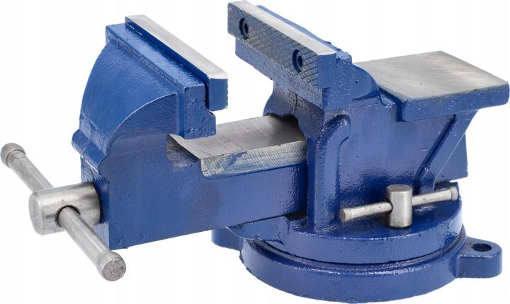 IMADŁO ŚLUSARSKIE OBROTOWE 100MM VOREL ŻELIWNE zdjęcie 3