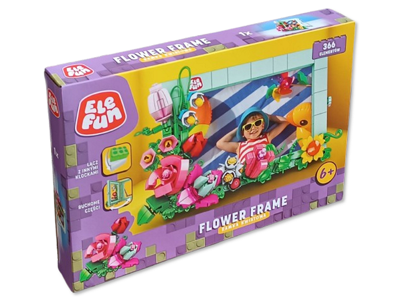 Klocki Elefun - Flower Frame - Ramka kwiatowa 8826 zdjęcie 1