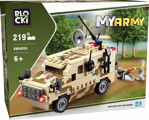 KLOCKI BLOCKI WOJSKO 219 EL. na Arena.pl