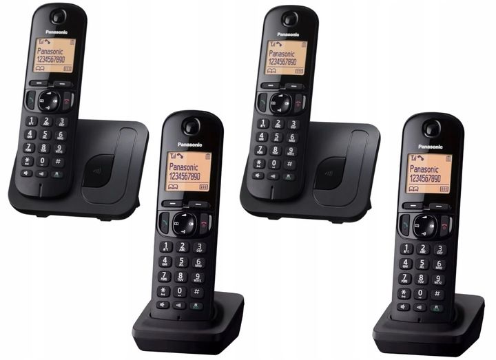 PANASONIC KX-TGC 212 - 4 SŁUCHAWKI zdjęcie 1