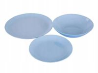 Serwis obiadowy dla 6 os 18 el niebieski Blue Diwali Luminarc