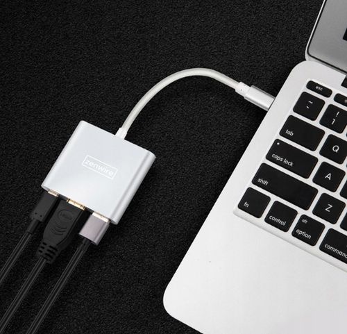 Adapter Przejściówka ZENWIRE 3w1 MHL HUB USB C HDMI 4K do MacBook Samsung na Arena.pl