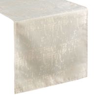 Bieżnik z żakardowym wzorem ALINA 40X140 beżowy