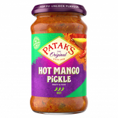 Marynowane mango ostre Hot Mango Pickle Spicy Patak's 283g