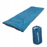 ŚPIWÓR TURYSTYCZNY DUNLOP JEDNOOSOBOWY LETNI LEKKI DLA DOROSLYCH 190X70