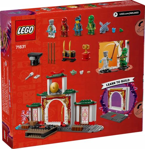 71831 - lego ninjago - świątynia spinjitzu ninja na Arena.pl