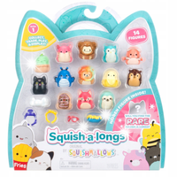SQUISH A LONGS SQUISHMALLOWS ZESTAW FIGUREK 14SZT PIERŚCIONEK AKCESORIA