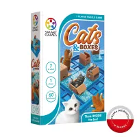 Smart Games. Cats & Boxes (wersja angielska)