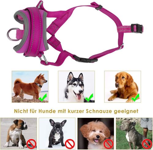 Kaganiec dla Psów Regulowany Materiałowy L na Arena.pl