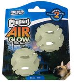Chuckit! Max Glow Air Fetch Ball Small 2pak [36188]