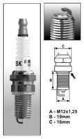 BR12S (1522) Świeca zapłonowa BRISKSilver Racing - spark plug