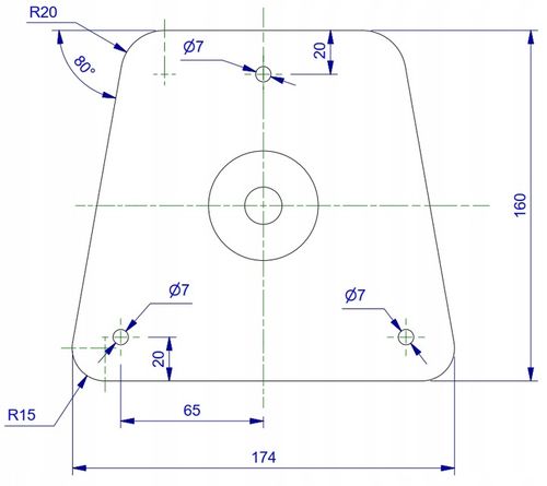 Uniwersalny uchwyt ścienny do platform rowerowych na Arena.pl