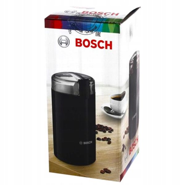 ELEKTRYCZNY MŁYNEK DO KAWY BOSCH TSM6A014R CZERWONY 180W SUPER MOC 150g/min zdjęcie 5