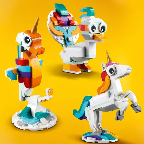 Lego Creator 3 W 1 Magiczny Jednorożec 31140 zdjęcie 9