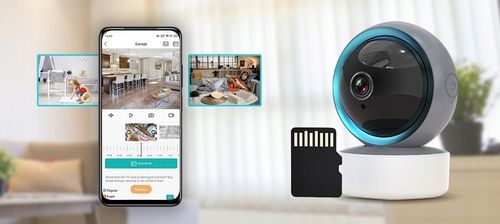 KAMERA OBROTOWA DOMOWA WEWNĘTRZNA NIANIA ELEKTRONICZNA WIFI NOC FULL na Arena.pl