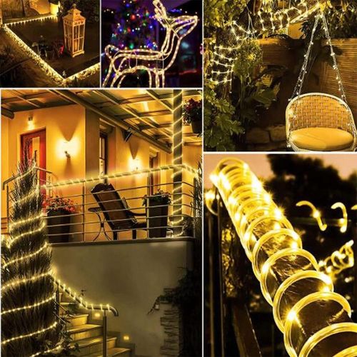 WĄŻ LED ŚWIETLNY 10 METRÓW 100 LED CIEPŁA BARWA TIMER na Arena.pl