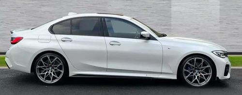 BMW G20 G21 M PAKIET CZARNY POŁYSK DOKŁADKI BOCZNE LISTWY PROGÓW MP STYLE na Arena.pl