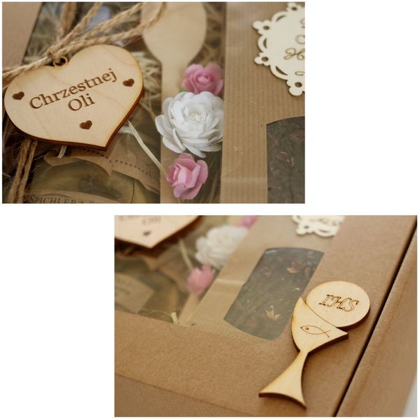 PODZIĘKOWANIE DLA CHRZESTNYCH I DZIADKÓW KOMUNIA prezent dla chrzestnych zdjęcie 5