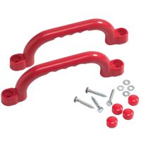 KT 840.025.001 RĄCZKI, UCHWYTY PLASTIKOWE CZERWONE na plac zabaw