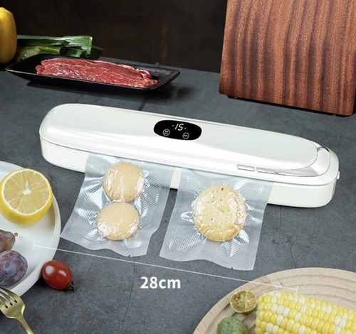 Zgrzewarka pakowarka do foli żywności próżniowa spożywcza 5 sztuk worków na Arena.pl