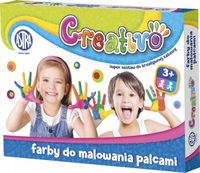 FARBY DO MALOWANIA PALCAMI CREATIVO A'3 0053