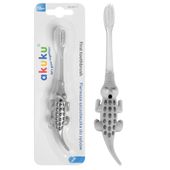 AKUKU PIERWSZA SZCZOTECZKA DO MYCIA ZĘBÓW I MASAŻU DZIĄSEŁ DLA DZIECI 12m+