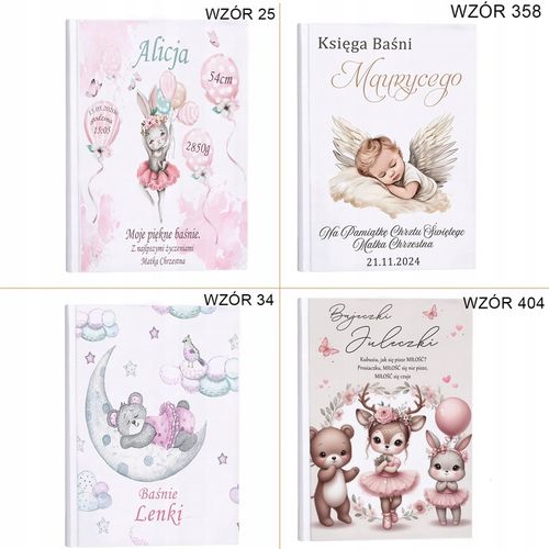 Bajki dla dzieci prezent na Roczek Chrzest Urodziny Imię dziecka na Arena.pl