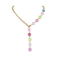 krawatka z okrągłymi kryształami (c25/jes/135au)