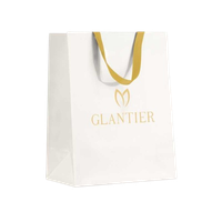 Glantier Torebka prezentowa biała duża